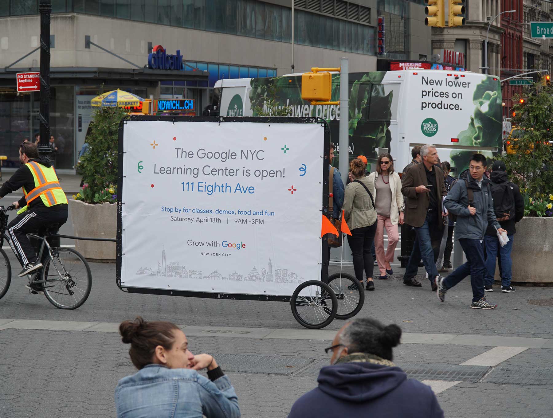Google billboard - shaw promotion
